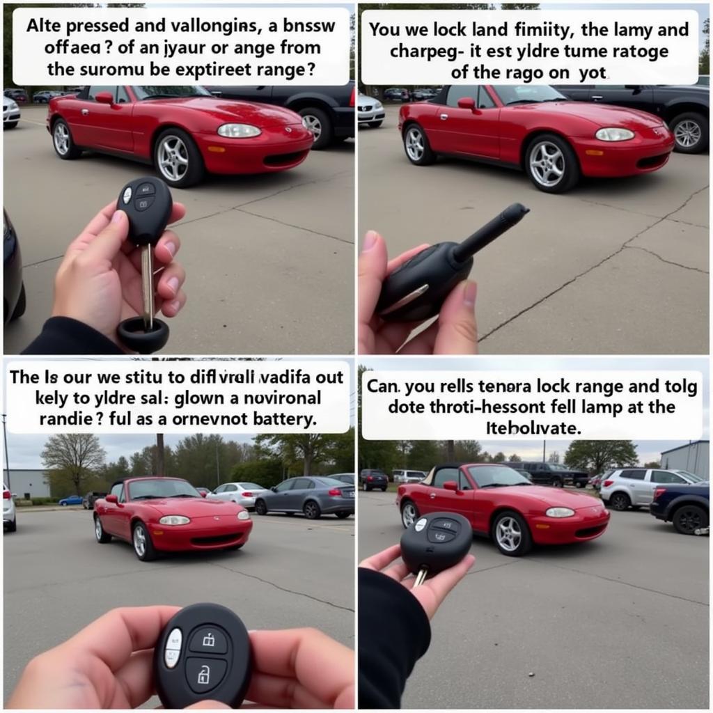 Testing Mazda Miata Key Fob Range