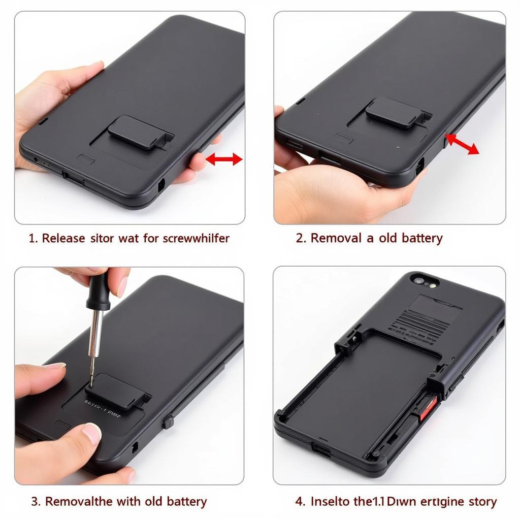 Step-by-step visual guide on how to replace the battery in a Mercedes C300 key fob, including opening the fob, removing the old battery, and inserting the new CR2025 battery.