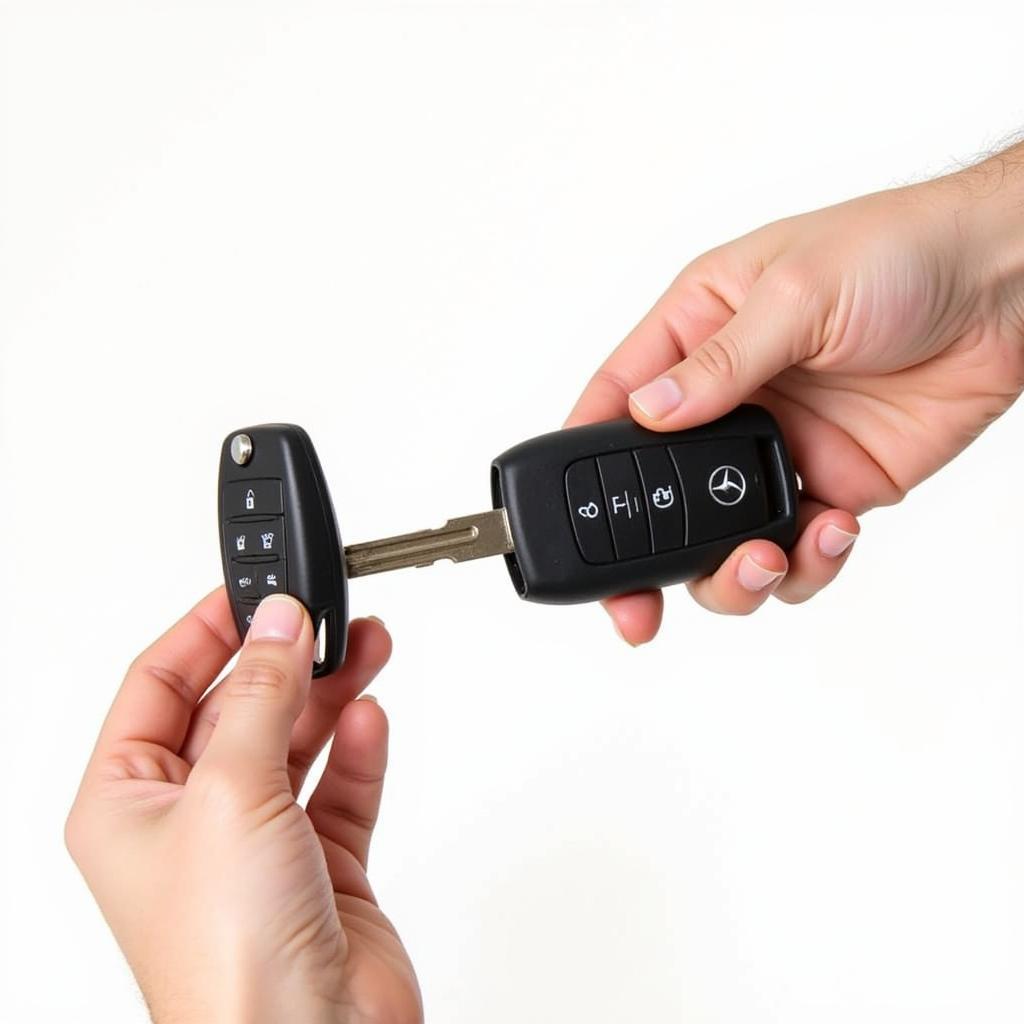 Mercedes Key Fob Emergency Key Removal