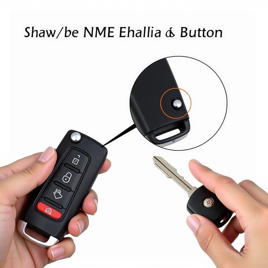 Mercedes Key Fob Release Button Location