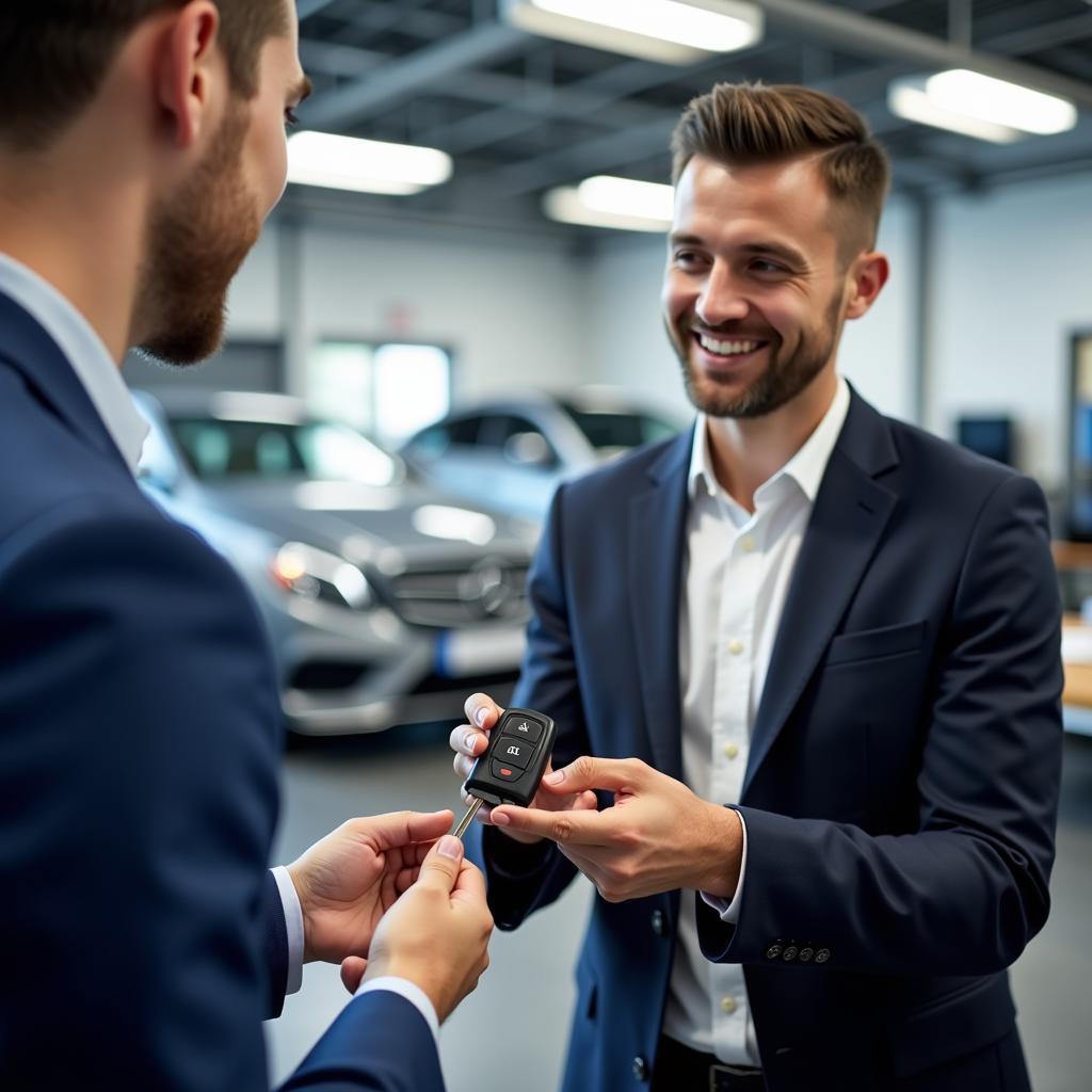 Mercedes Key Fob Replacement at Dealership