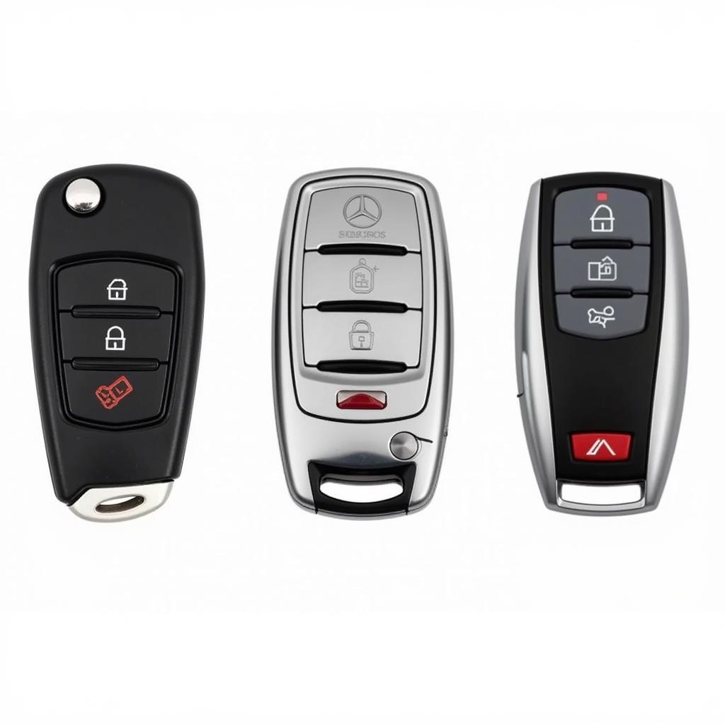 Different Types of Mercedes Key Fobs