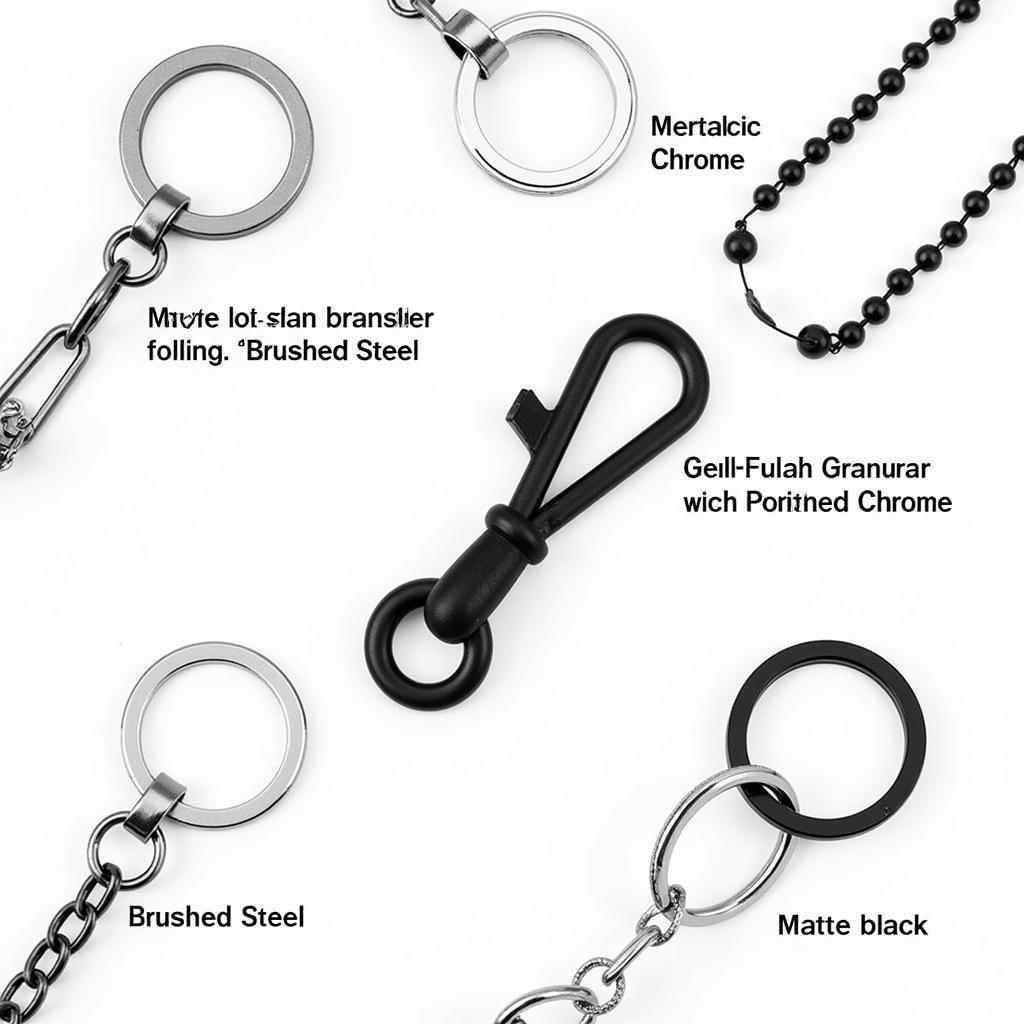 Durable Metal Key Fob Chain Options