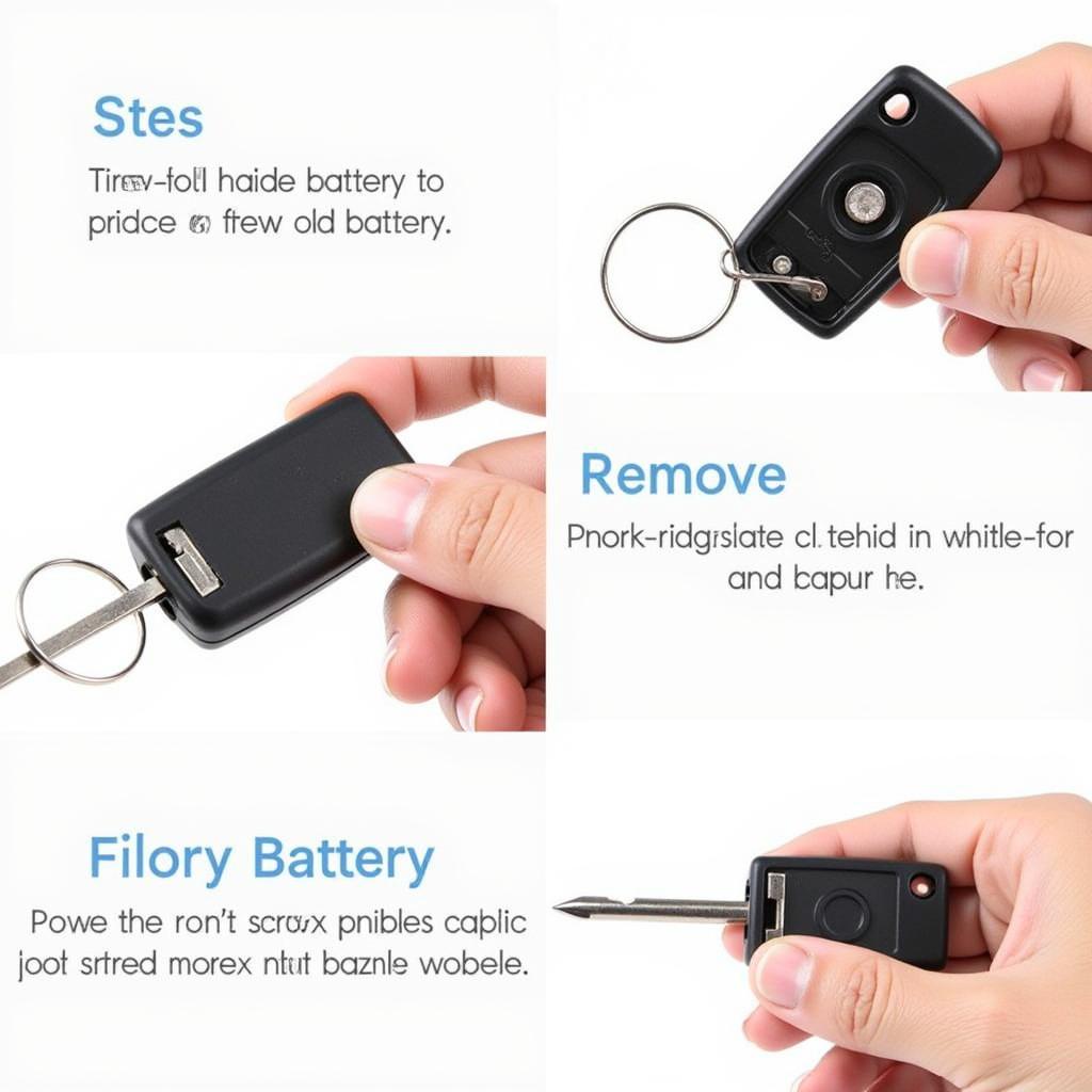 Replacing a Mini Key Fob Battery