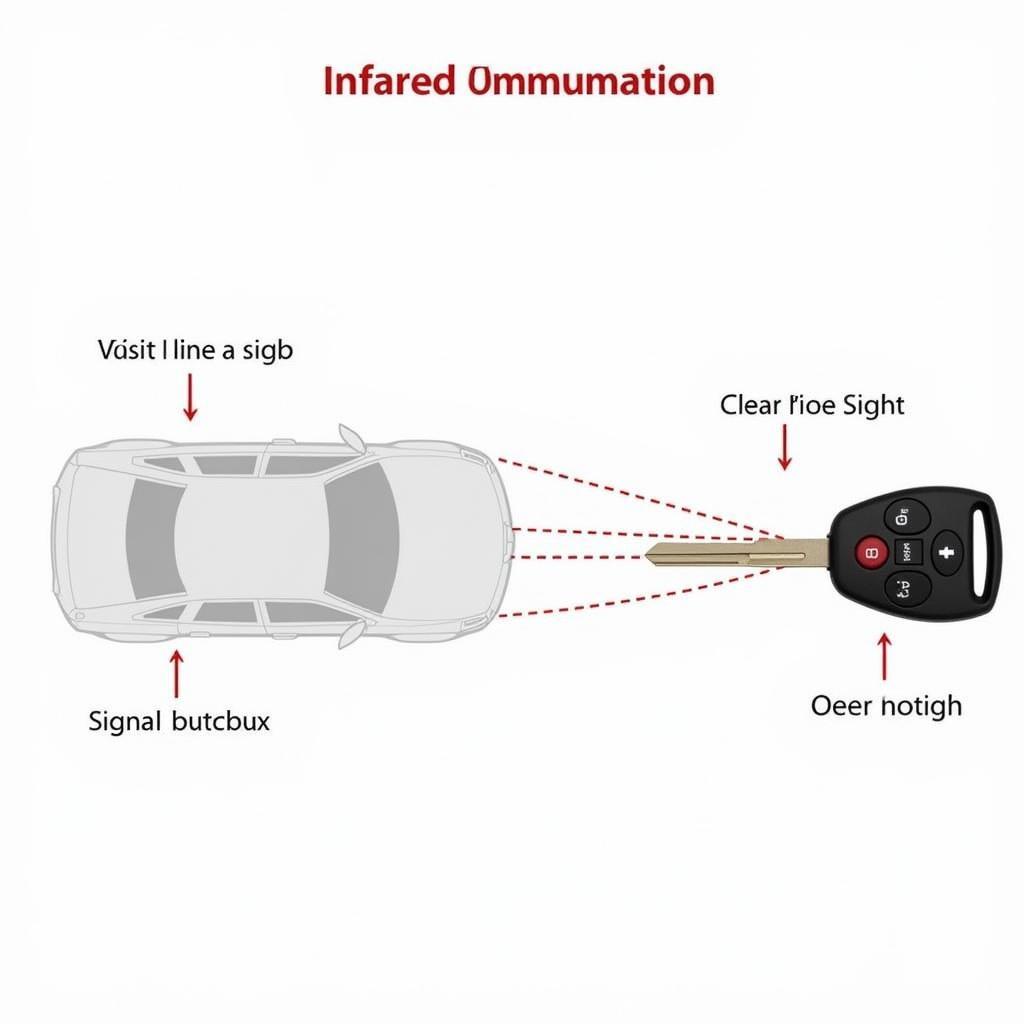 Infrared Signal Between ML430 Key Fob and Receiver