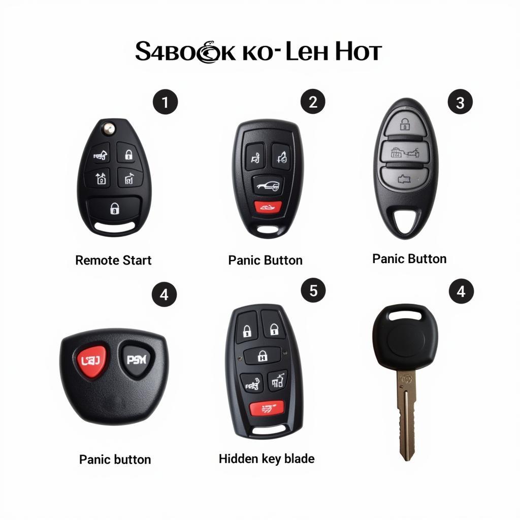 Modern Car Key Fob Features