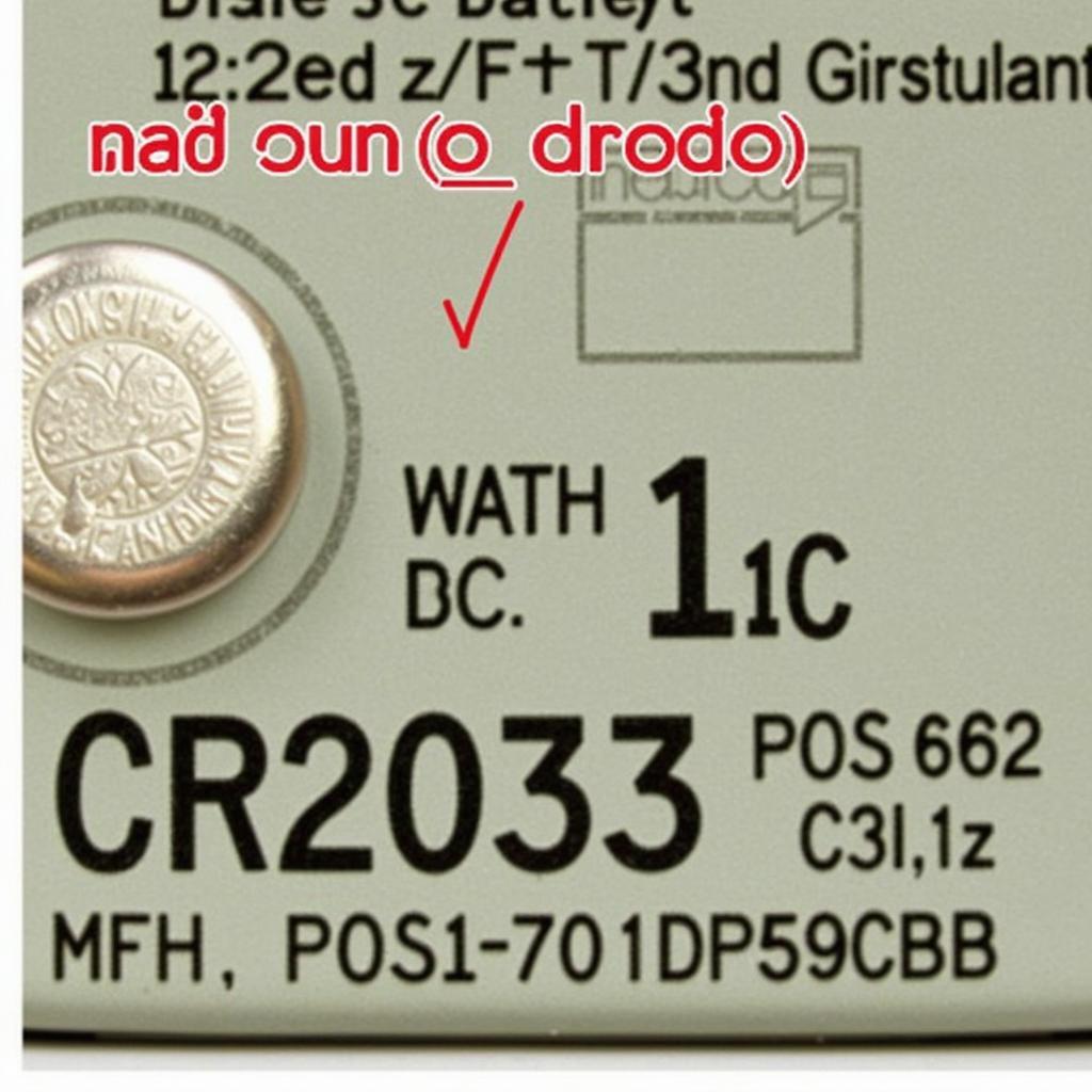 New CR2032 Battery for Nissan Rogue Key Fob