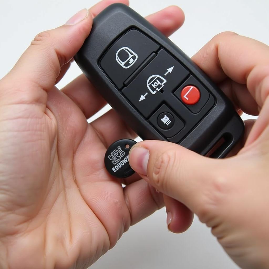 New CR2032 Battery Installed in Honda Key Fob