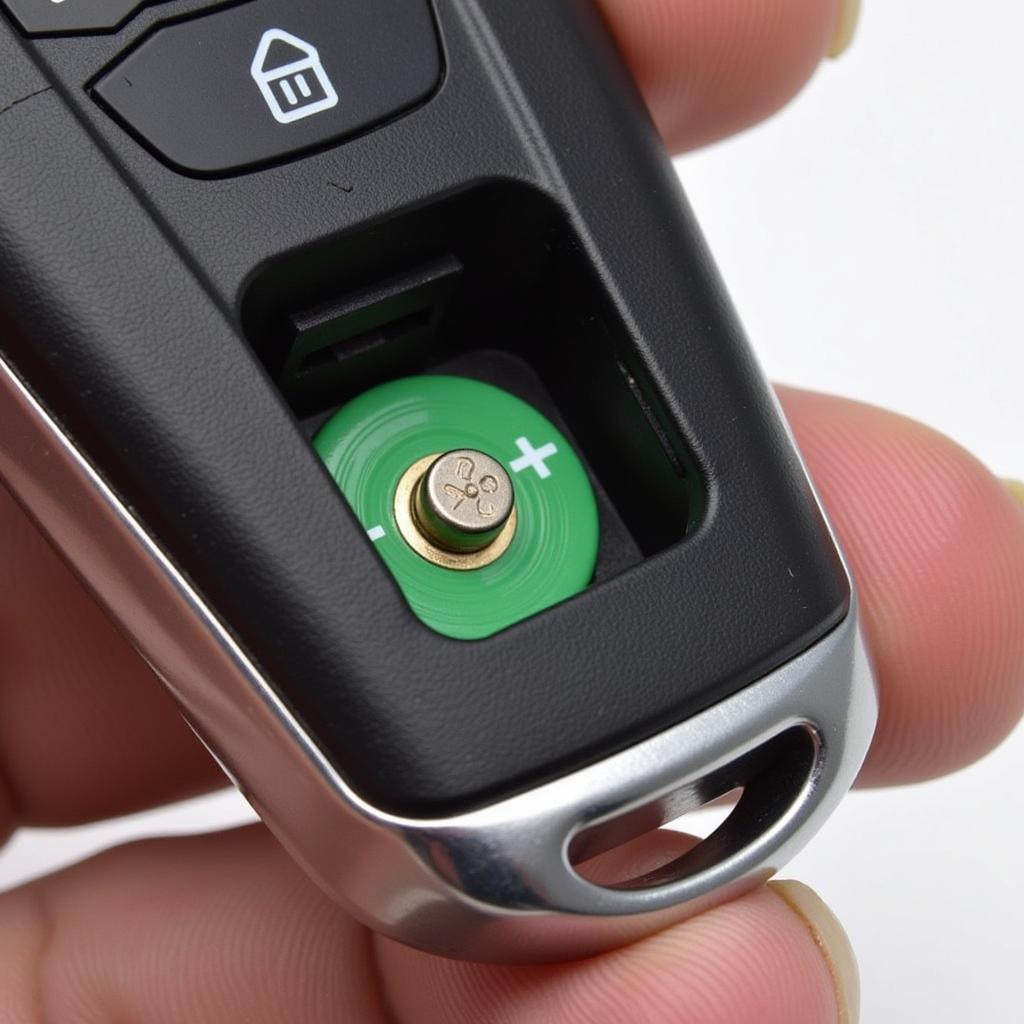 New CR2032 Battery Installed in Key Fob