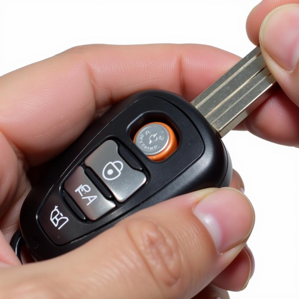 Installing a New CR2032 Battery in Nissan Rogue Key Fob