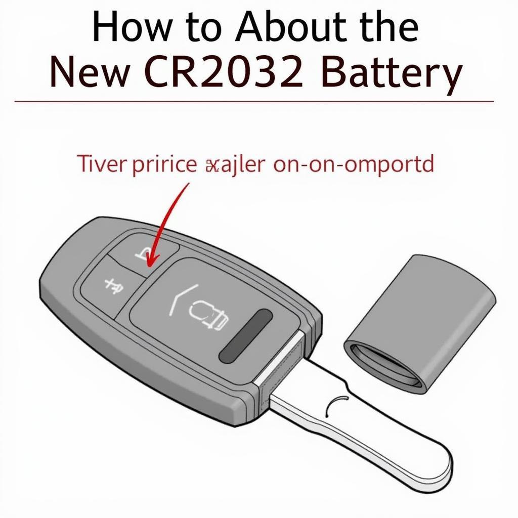 Installing a New CR2032 Battery in a Prius V Key Fob