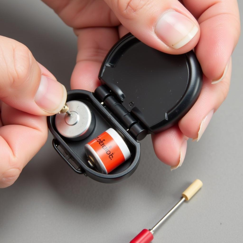 Replacing the battery in a Ford Edge key fob