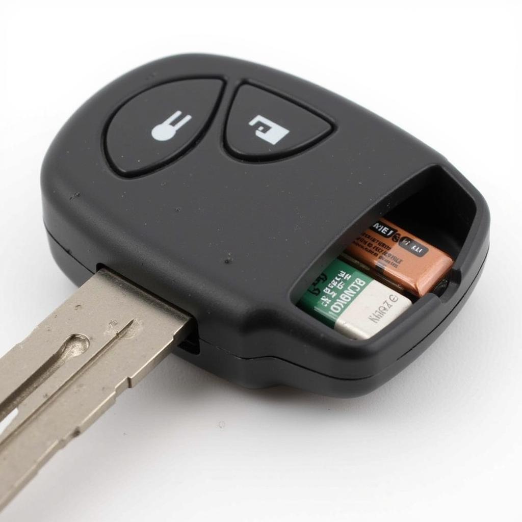 New Key Fob Battery Installed in a 2016 Key Fob