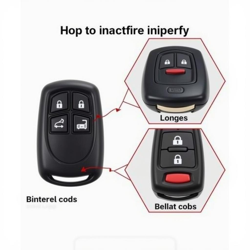 Brand New Toyota Tacoma Key Fob