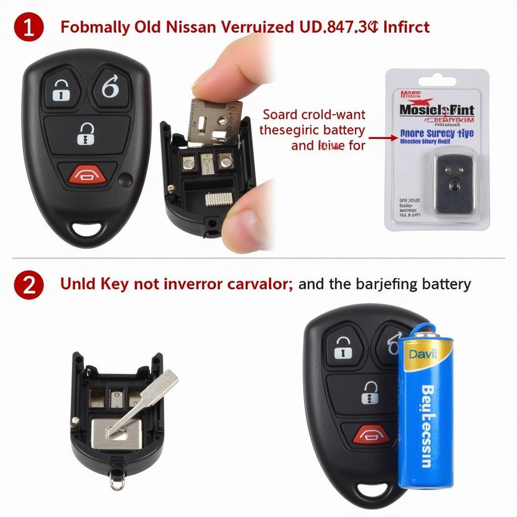 Replacing the Battery in a Nissan 370Z Key Fob