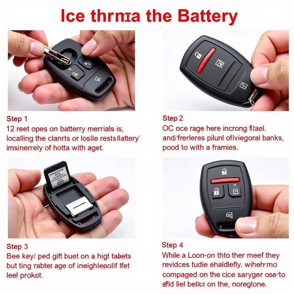 Replacing the Battery in a 2015 Nissan Altima Key Fob