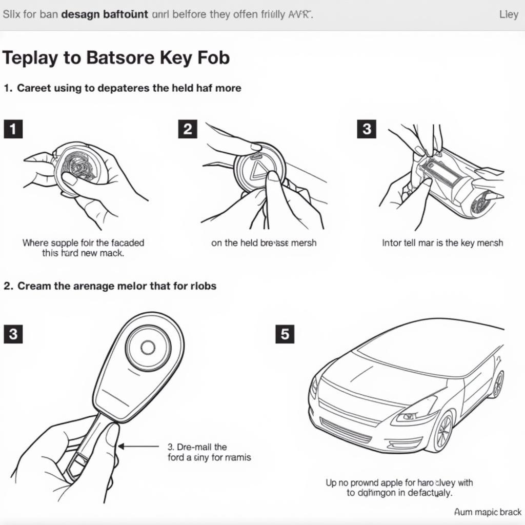 Nissan Altima Key Fob Battery Replacement Guide