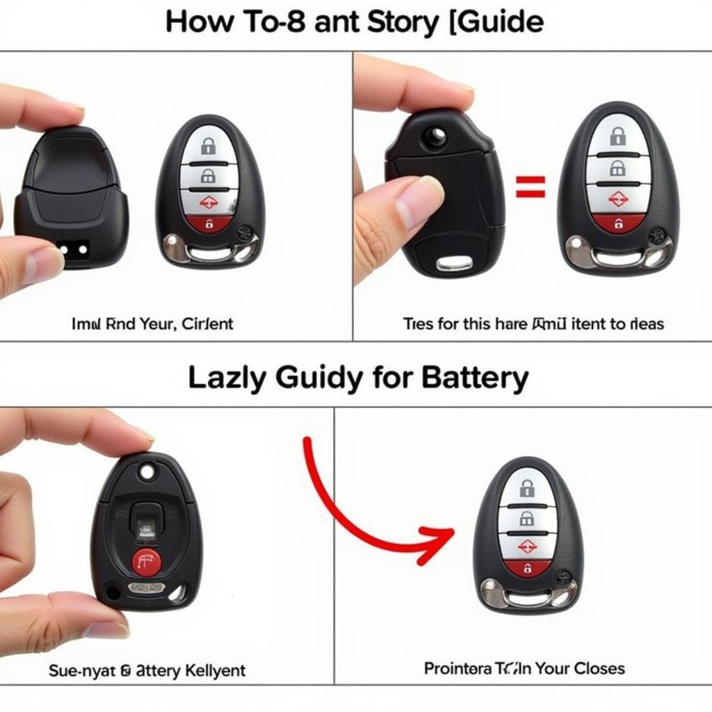 Nissan Altima Key Fob Battery Replacement