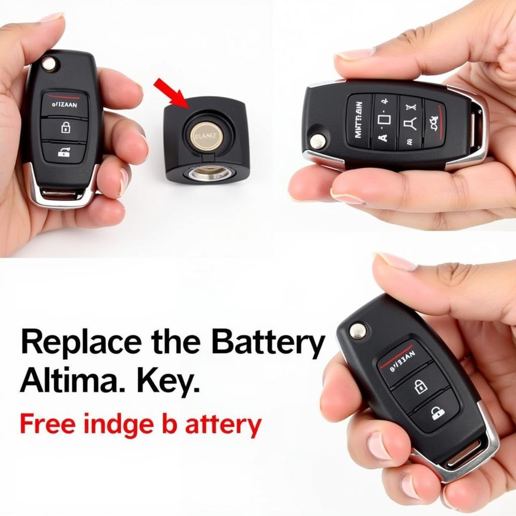 Replacing the Battery in a Nissan Altima Key Fob