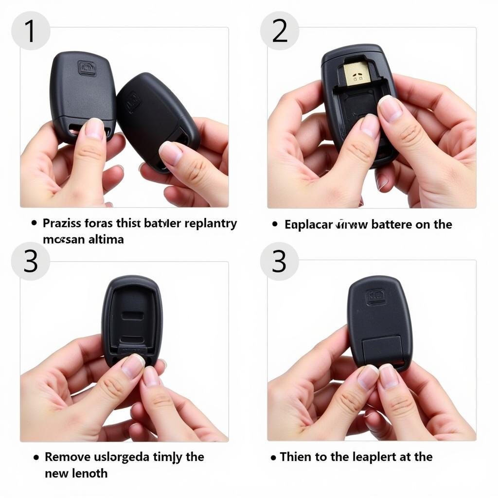 Nissan Altima Key Fob Battery Replacement Steps