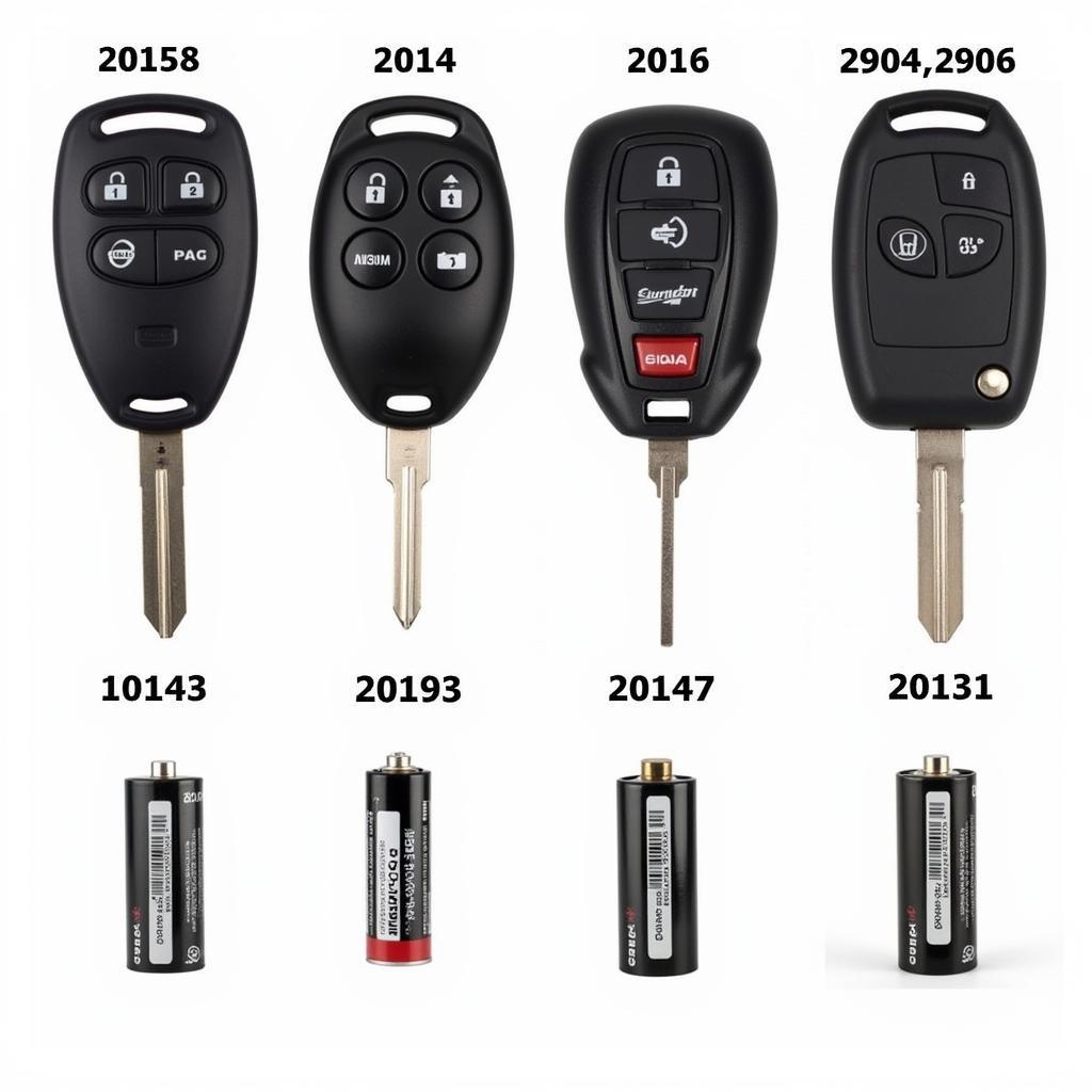 Nissan Altima Key Fob Battery Types