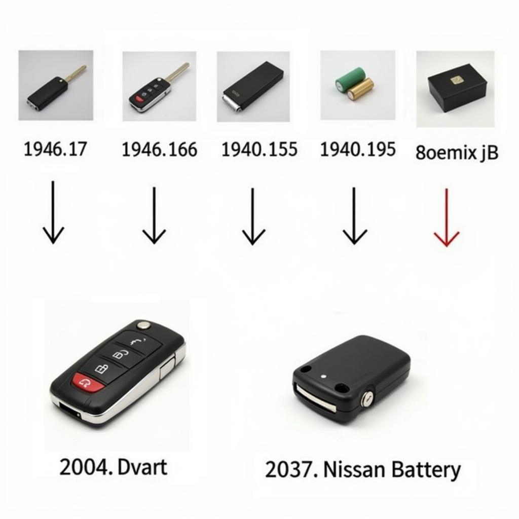 Nissan Altima Key Fob Battery Types