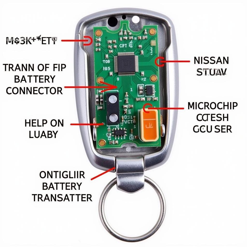 Nissan Altima Key Fob Circuit Board