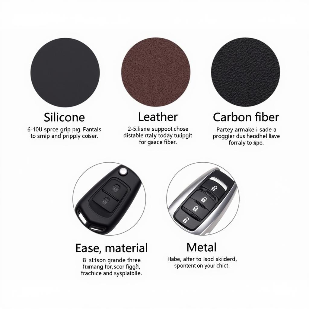 Different Materials for Key Fob Covers