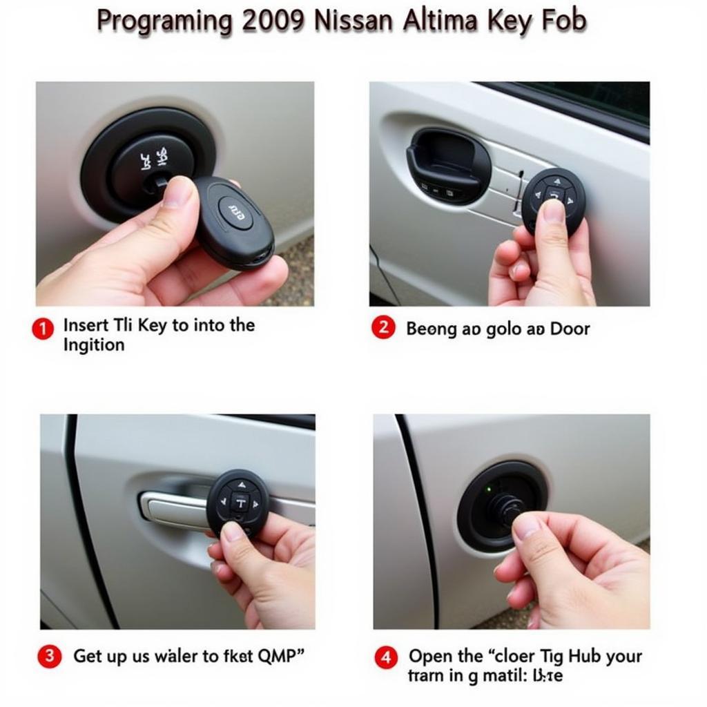 Nissan Altima Key Fob Programming Steps