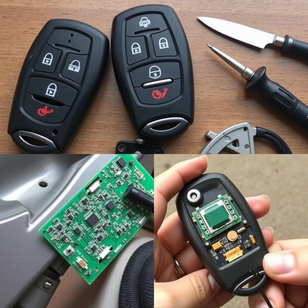 Repairing a Nissan Altima Key Fob