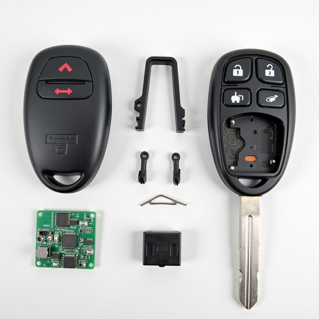 Repairing a Nissan Altima Key Fob: Internal Components