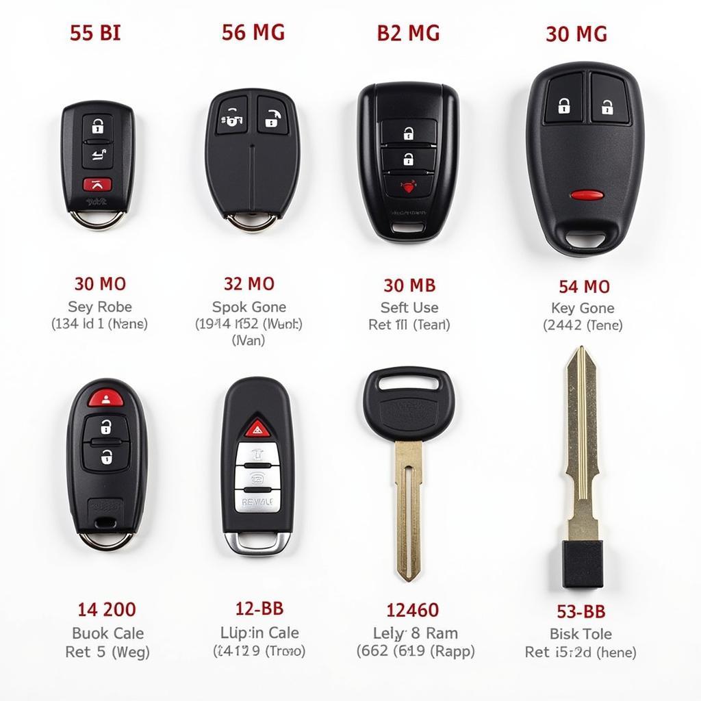 Different Types of Nissan Altima Key Fobs