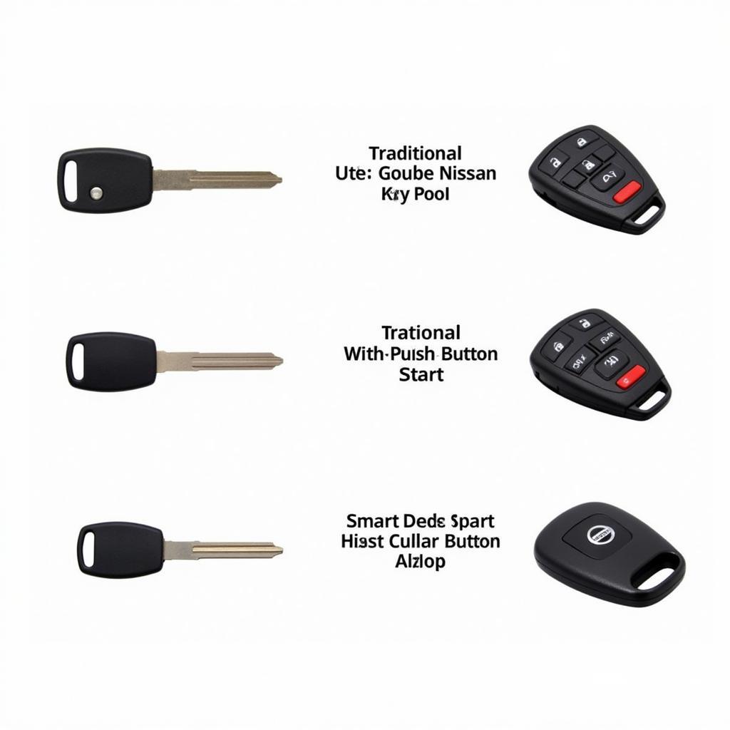 Different Types of Nissan Altima Key Fobs