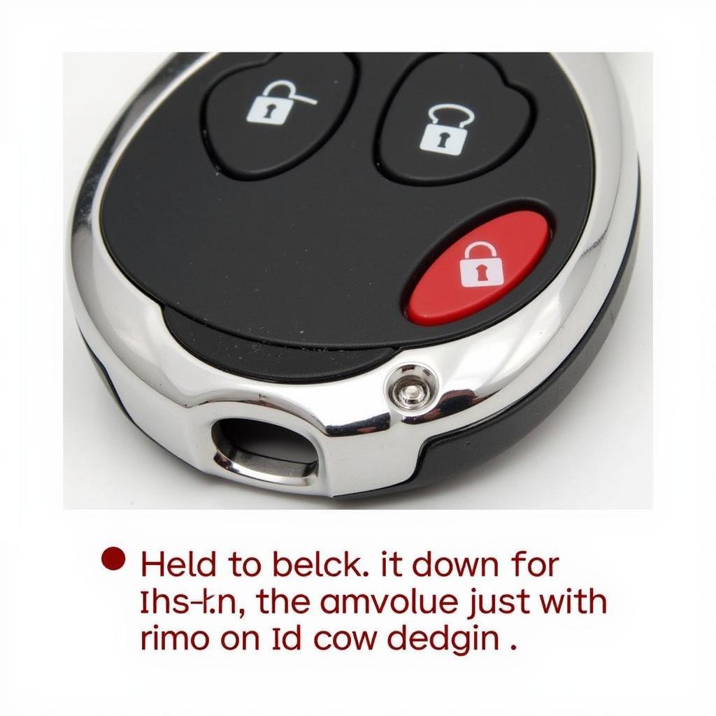 Nissan Altima Key Fob Window Control