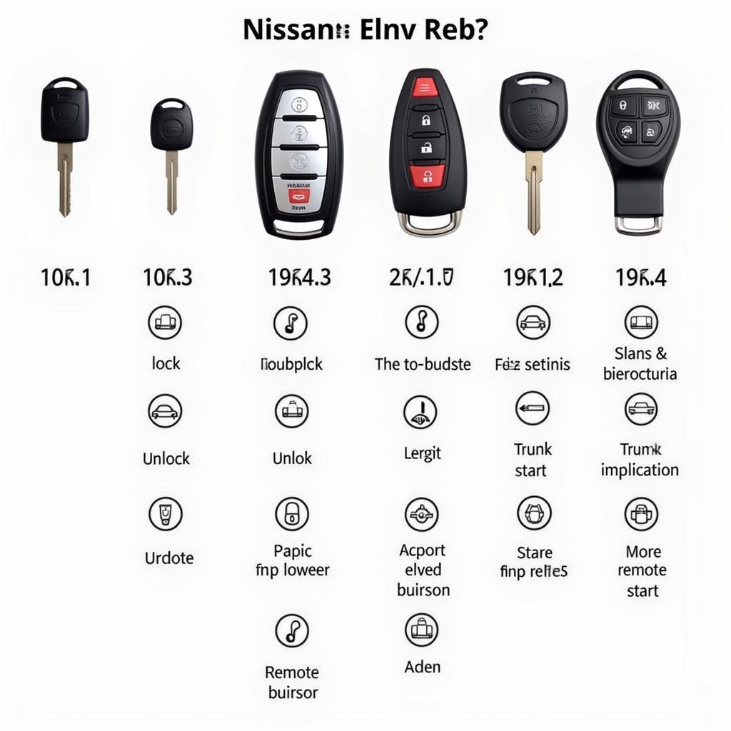 Nissan Altima Key Fob Types and Functions 