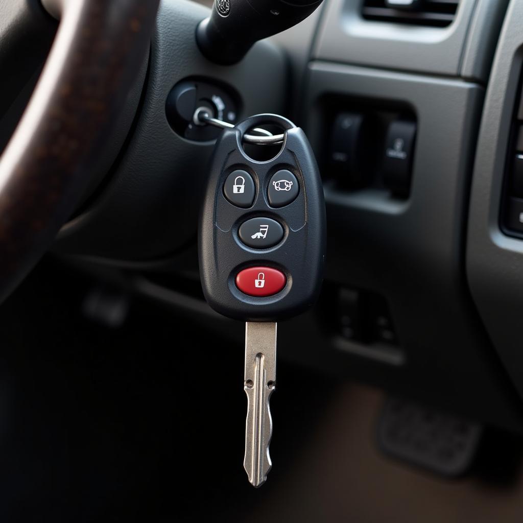 Nissan Armada Key Fob and Ignition