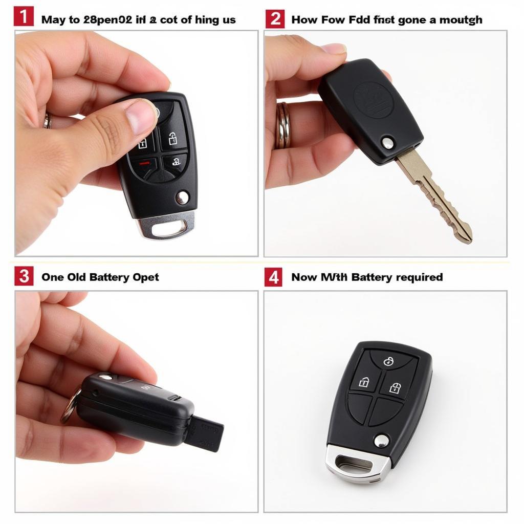 Replacing the Battery in a Nissan Armada Key Fob