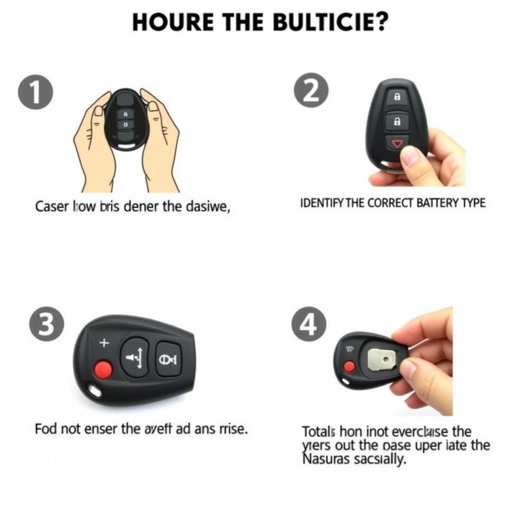 Replacing the Battery in a Nissan Armada Key Fob