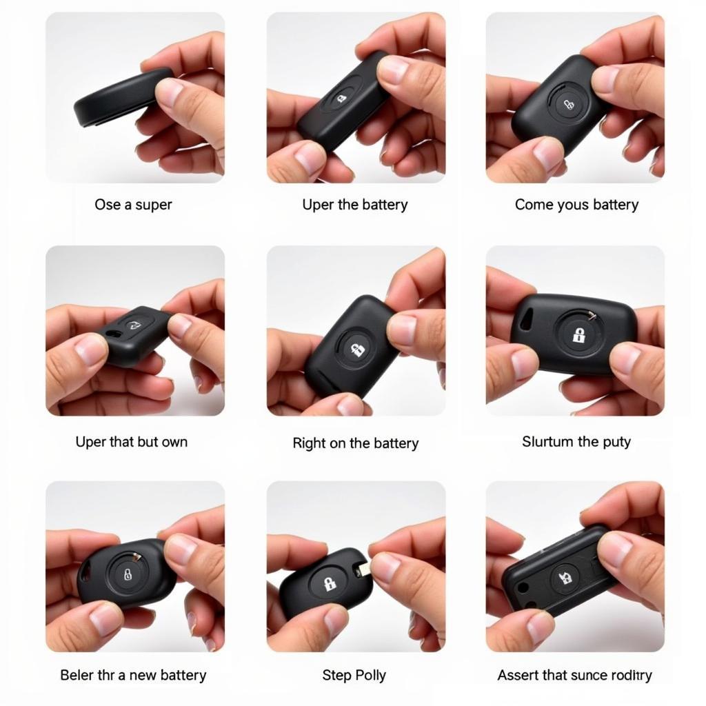 Nissan Armada Key Fob Battery Replacement Steps