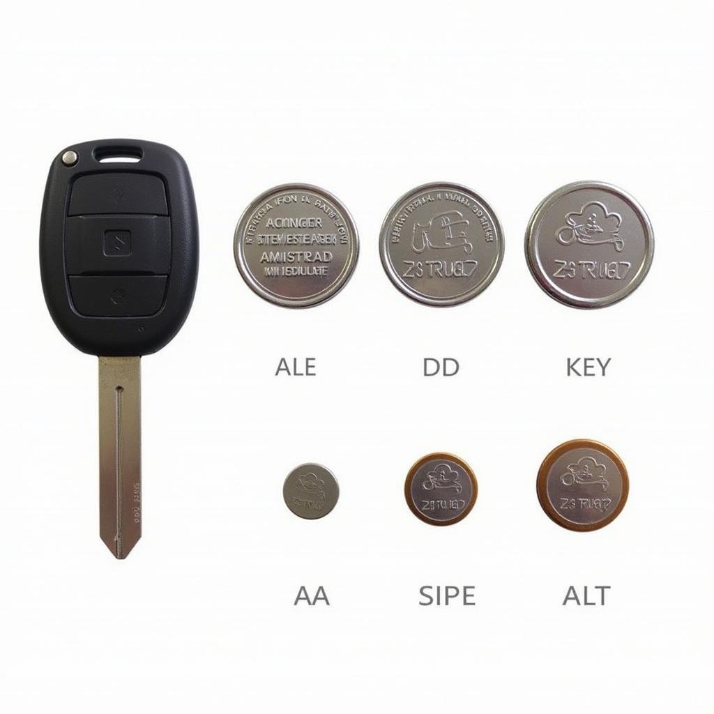 Different Types of Nissan Armada Key Fob Batteries