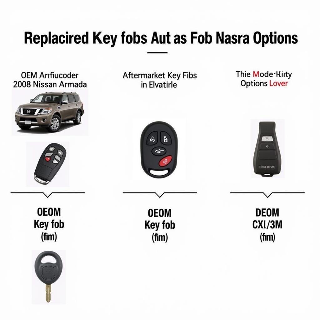 Nissan Armada Key Fob Replacement Options