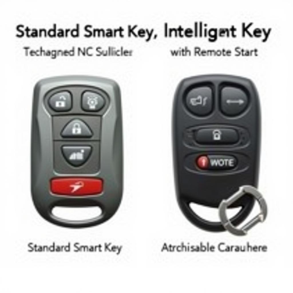 Different Types of 2010 Nissan Armada Key Fobs