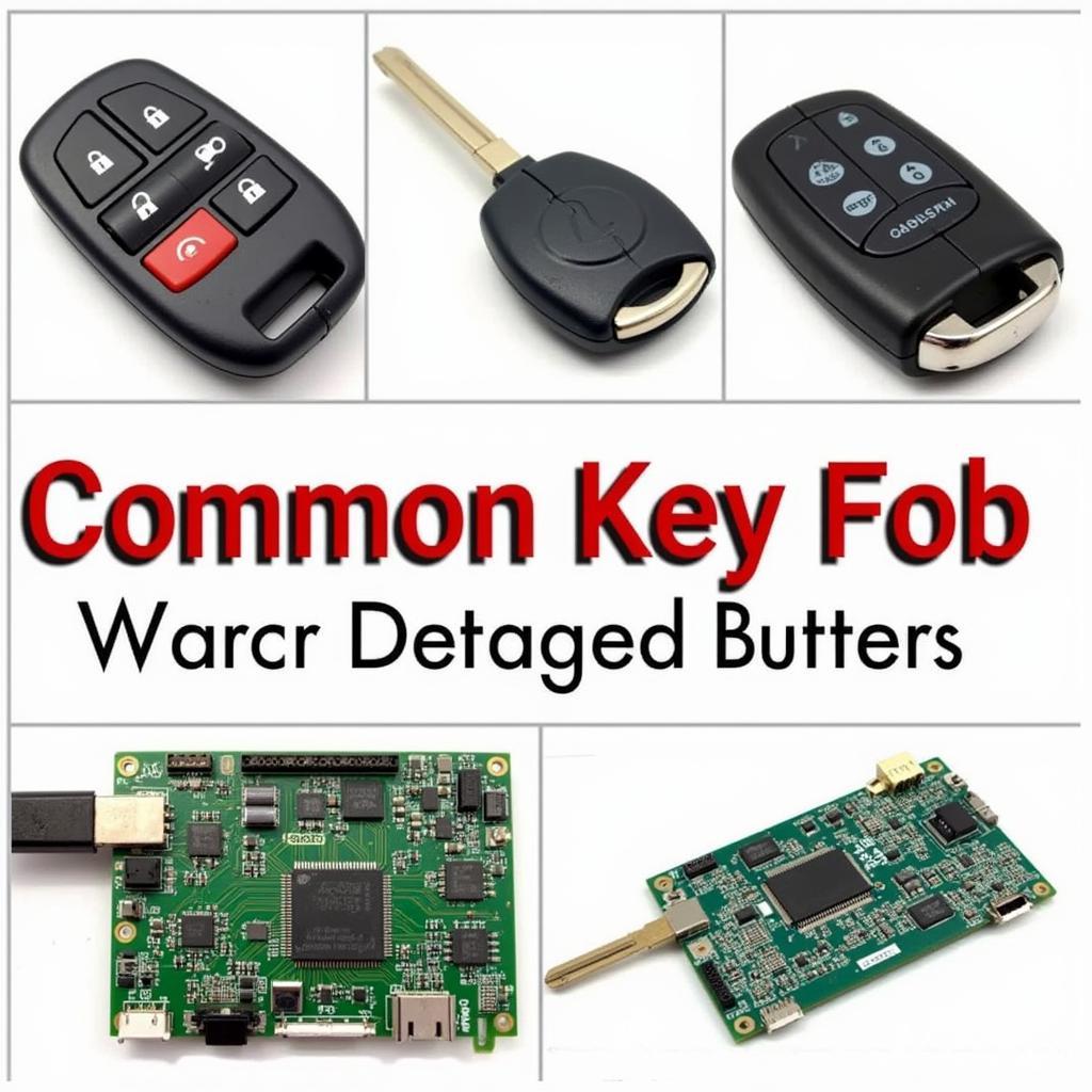 Common Nissan Frontier Key Fob Malfunctions: Broken Buttons, Dead Battery, and Internal Circuitry Issues