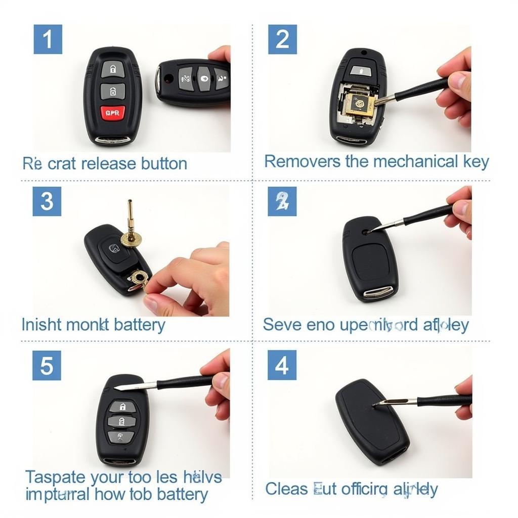 Nissan Juke Key Fob Battery Replacement Steps