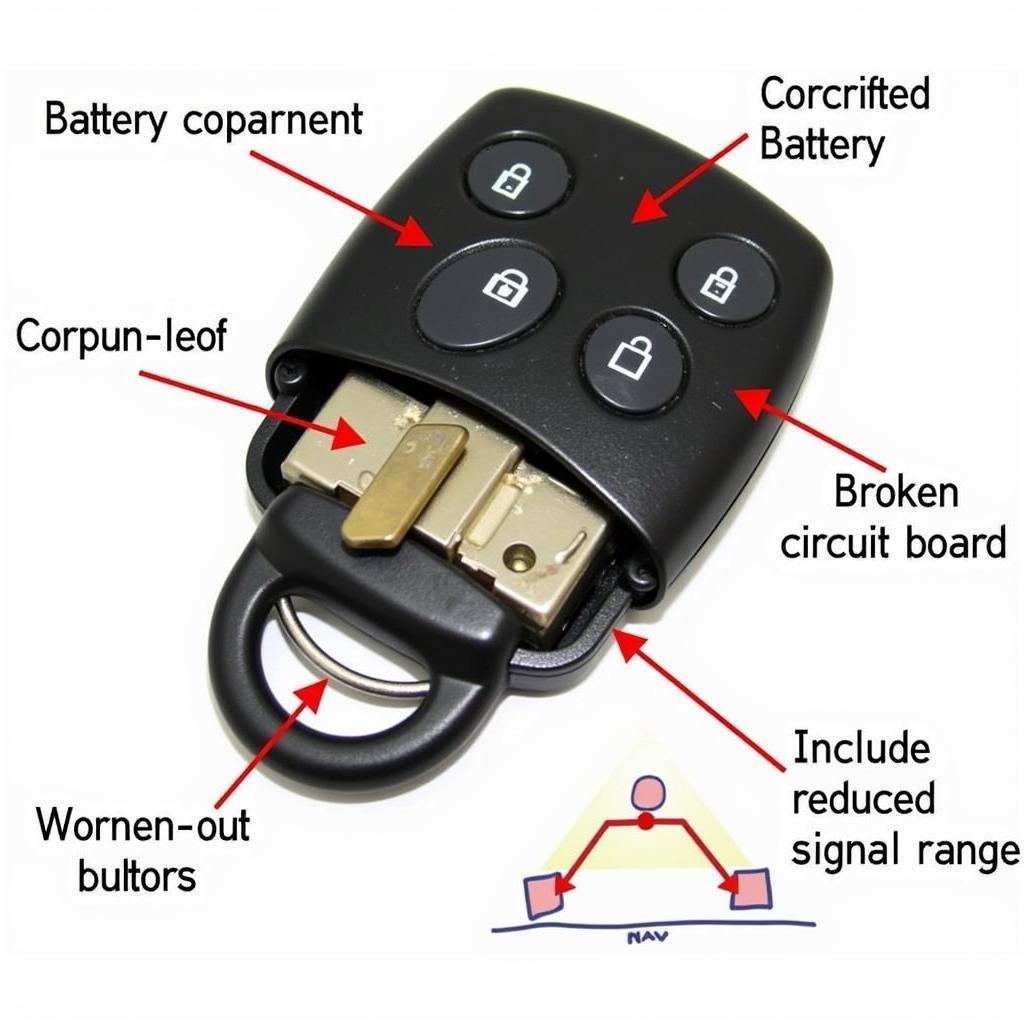 2011 Nissan Juke Key Fob Common Issues: Dead Battery, Unresponsive Buttons, No Signal