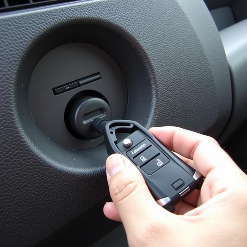 Nissan Key Fob and Port Location