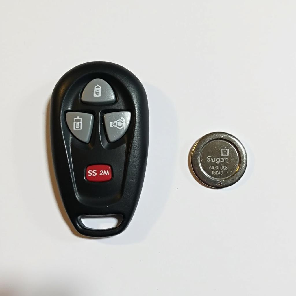 Nissan Key Fob and Spare Battery