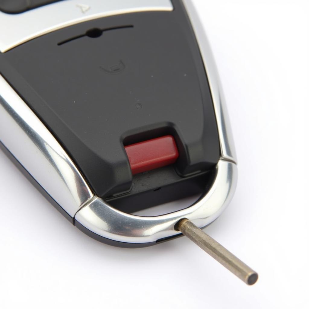 Locating the Battery Compartment on a Nissan Key Fob