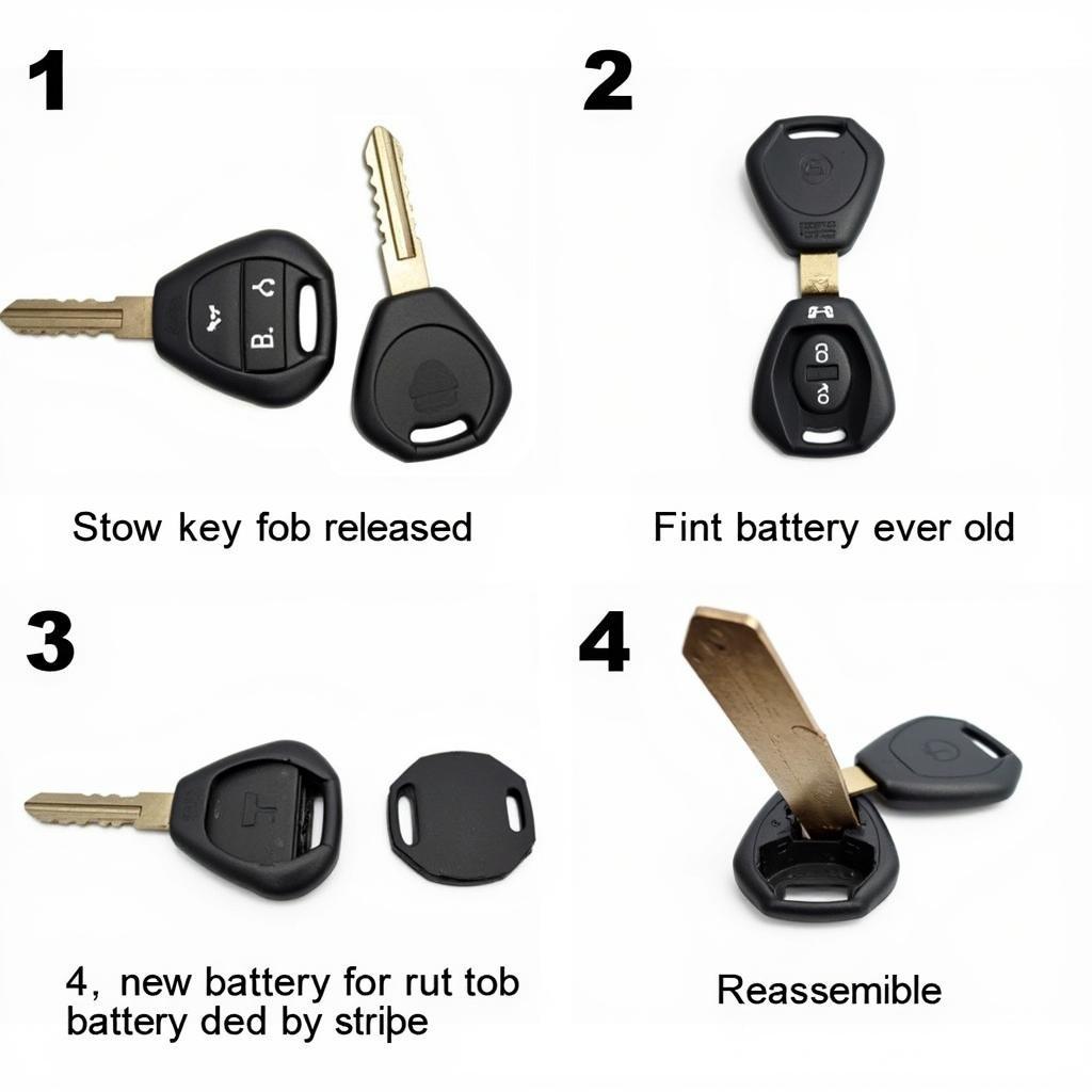 Nissan Key Fob Battery Replacement Steps