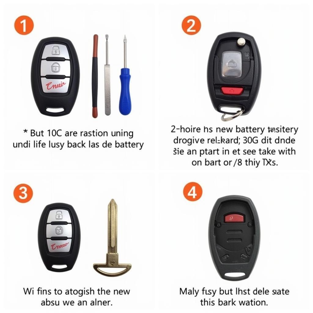 Replacing the Battery in a Nissan Key Fob